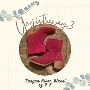 "Canyon river blues" women's boots